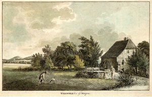 Moulin à eau sur le canal Leine au sud du centre-ville de Göttingen - Christian Andreas Besemann